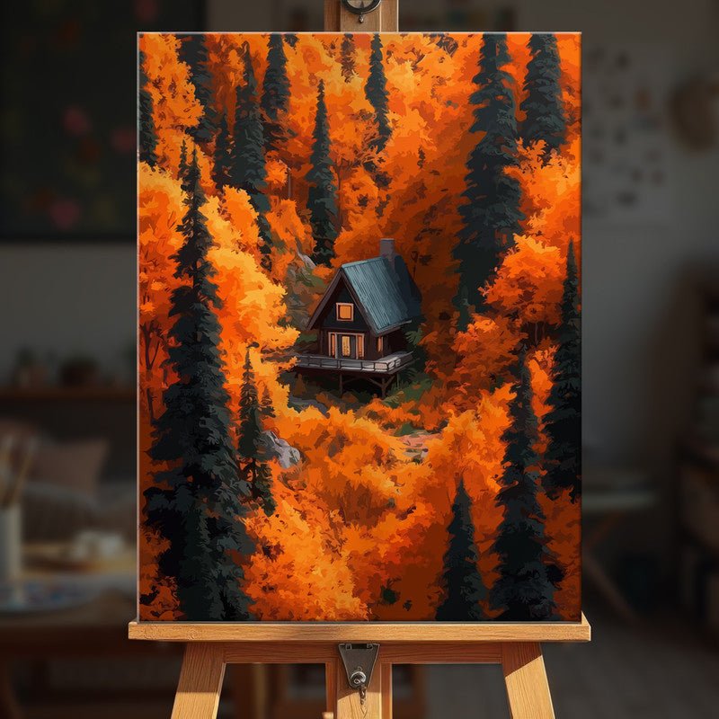 Paint by numbers - Pumpkin Farm - MyArt