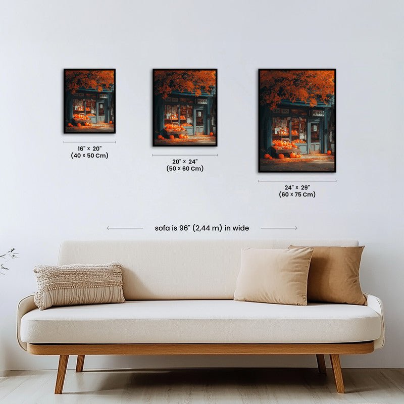 Paint by numbers - Pumpkin Market - MyArt