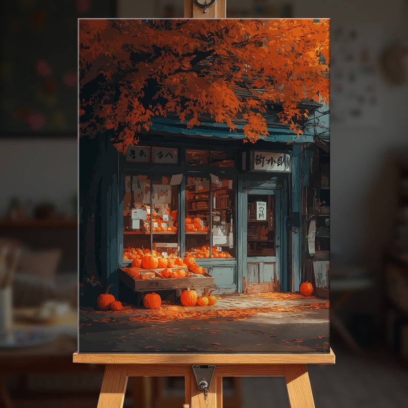 Paint by numbers - Pumpkin Market - MyArt