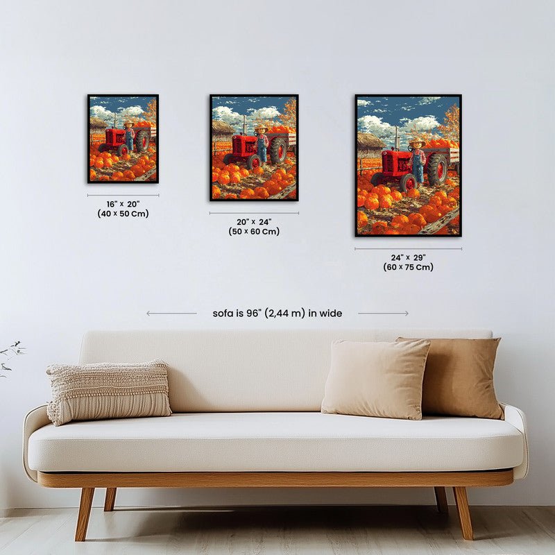 Paint by numbers - Pumpkin Yard - MyArt