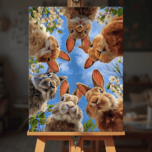 Paint by numbers - Puppy Pals - MyArt