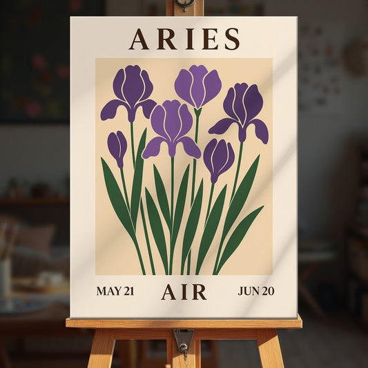 Paint by numbers - Purple Harmony - MyArt