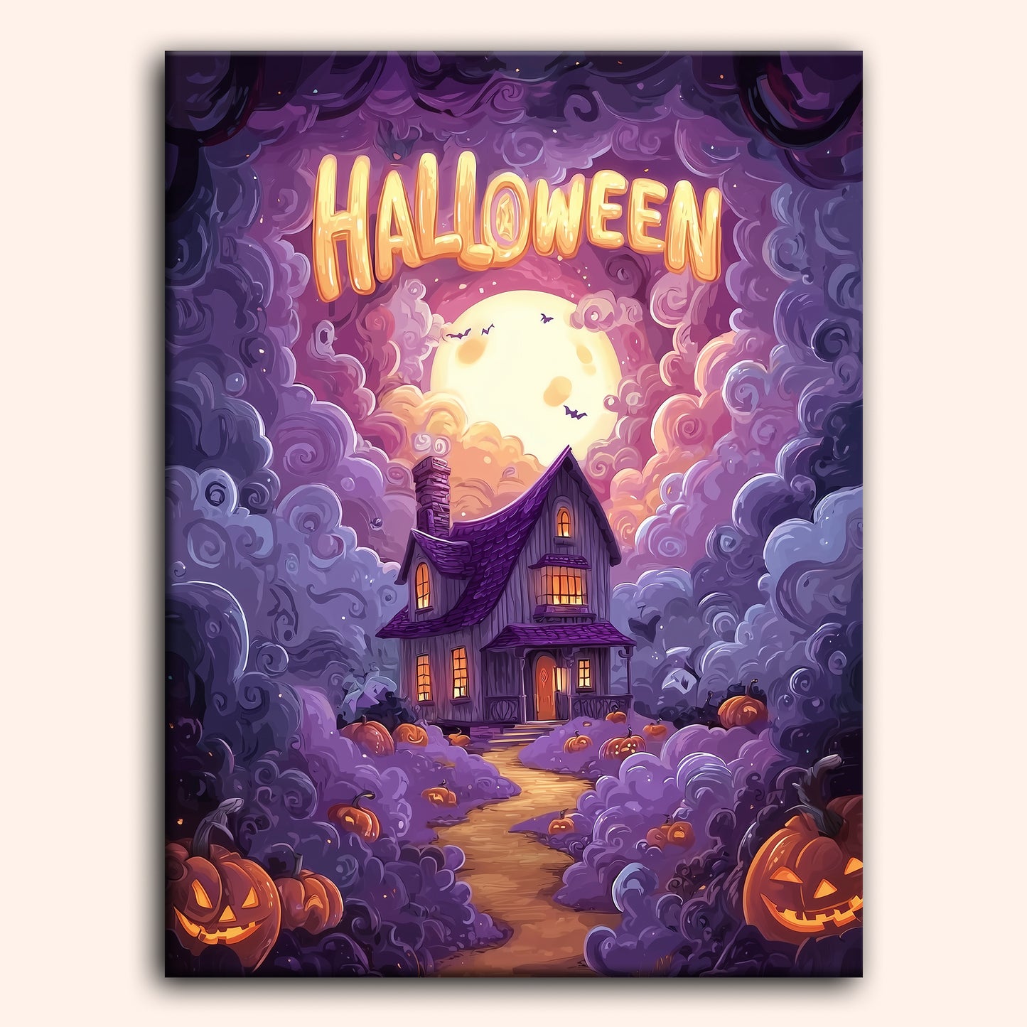 Paint by numbers - Purple Haunt - MyArt