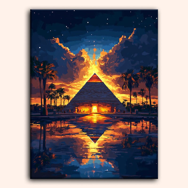 Paint by numbers - Pyramid Light - MyArt