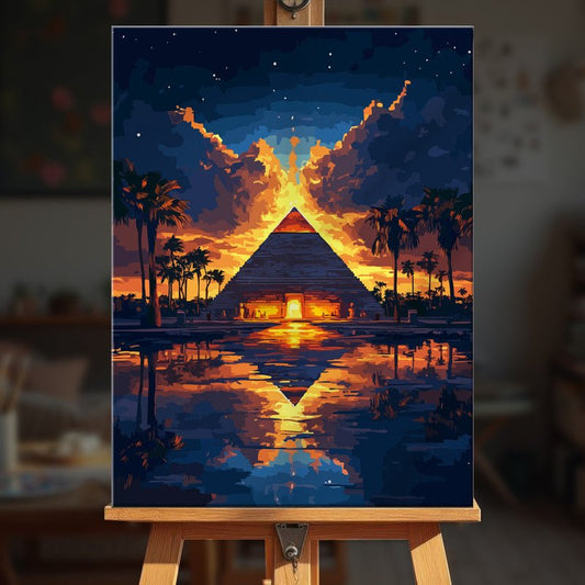 Paint by numbers - Pyramid Light - MyArt