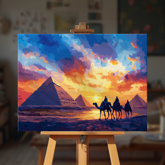 Pyramid Sunset