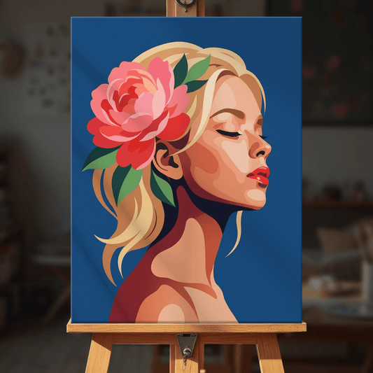 Paint by numbers - Quiet Blossom - MyArt