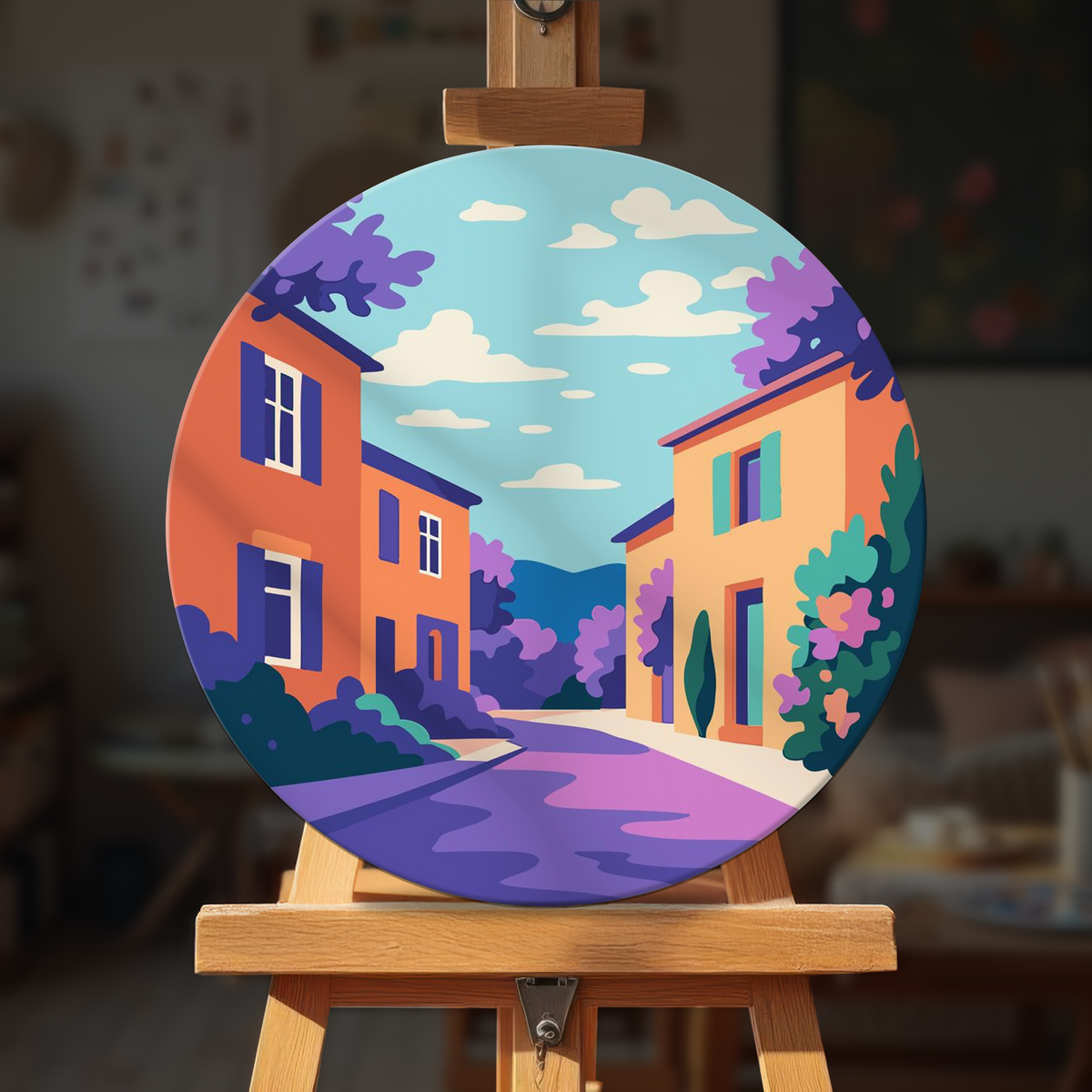 Paint by numbers - Quiet Village - MyArt
