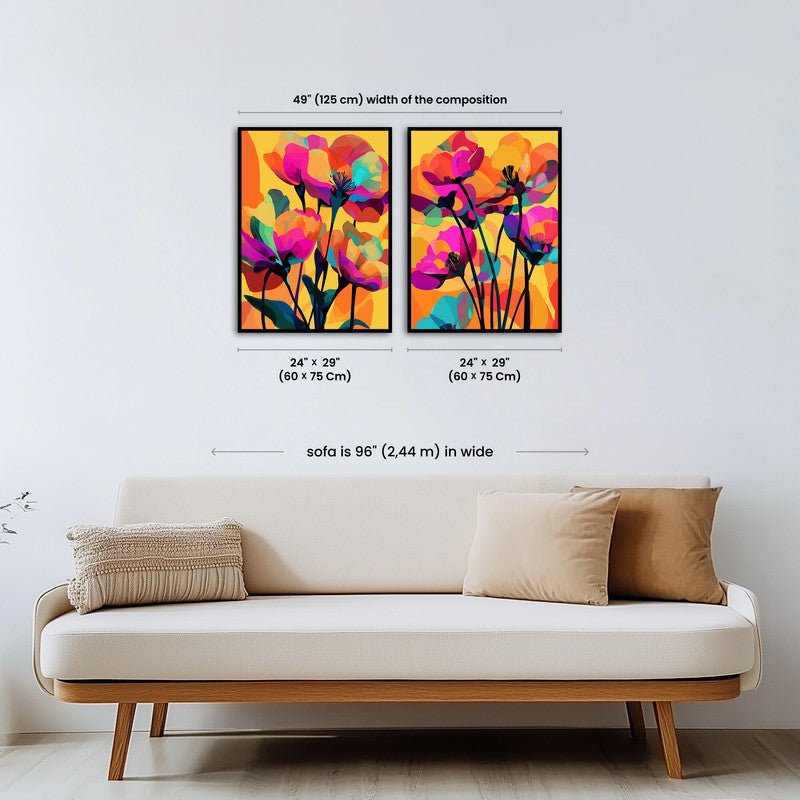Paint by numbers - Radiant Flowers - MyArt
