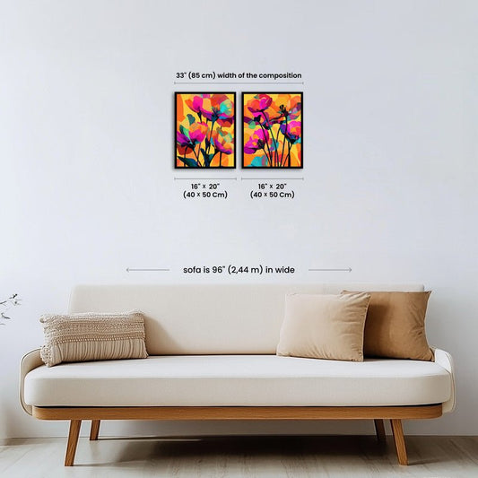 Paint by numbers - Radiant Flowers - MyArt