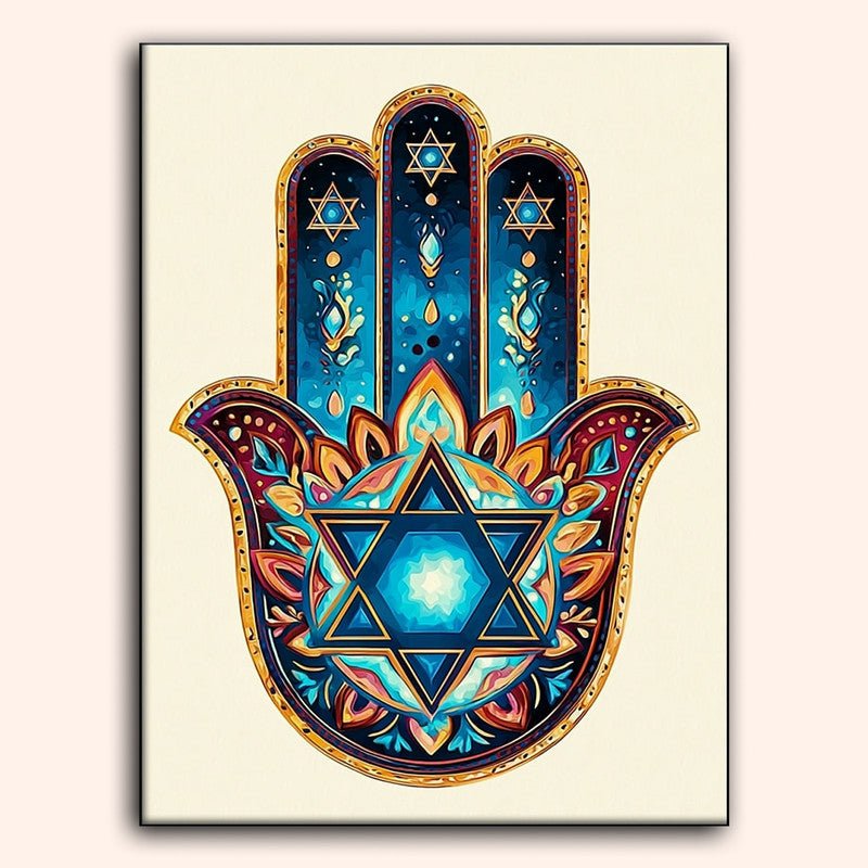 Paint by numbers - Radiant Star - MyArt