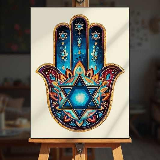 Paint by numbers - Radiant Star - MyArt