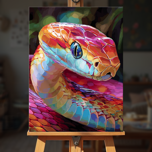 Paint by numbers - Radiant Python - MyArt