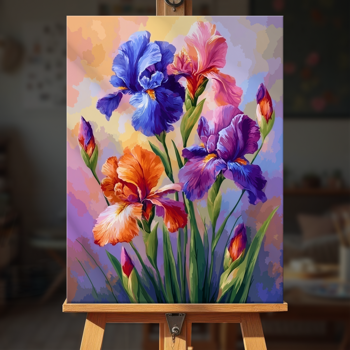 Rainbow Irises