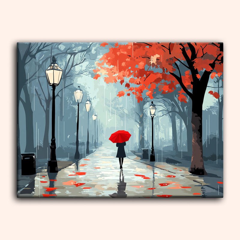 Paint by numbers - Rainy Path - MyArt