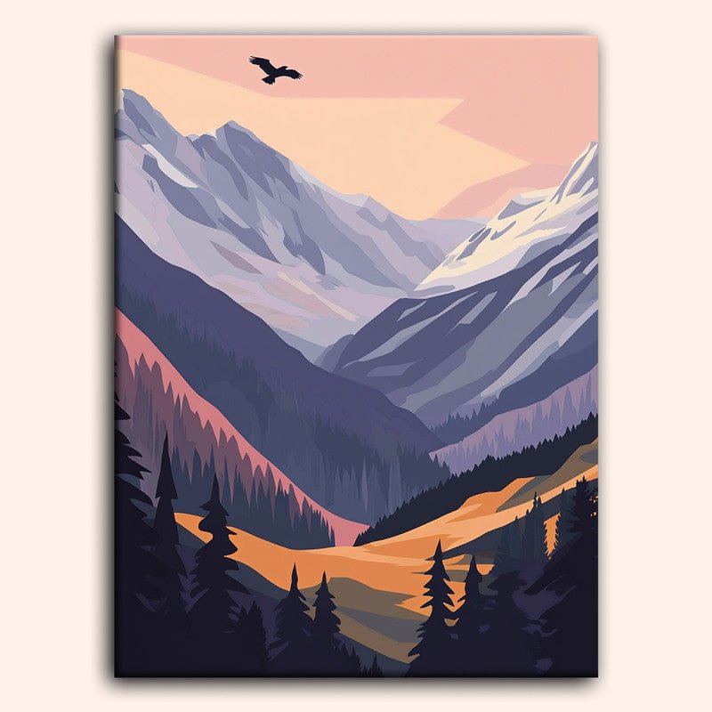 Paint by numbers - Raven Valley - MyArt
