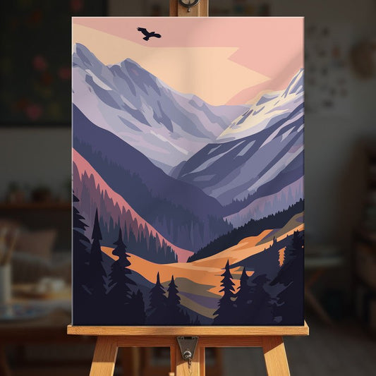 Paint by numbers - Raven Valley - MyArt