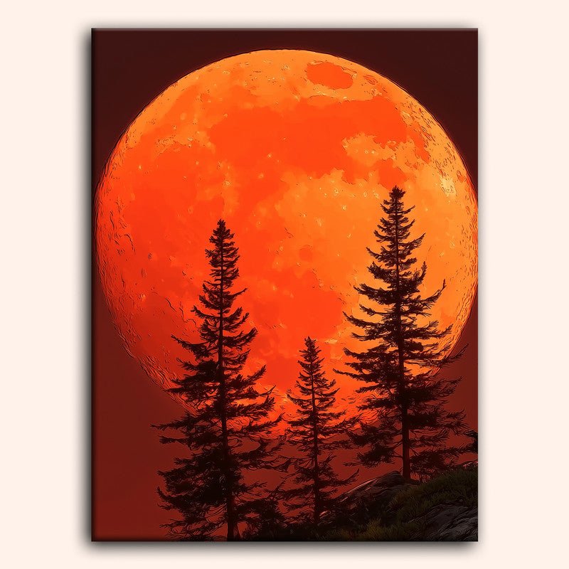 Paint by numbers - Red Sanctuary - MyArt