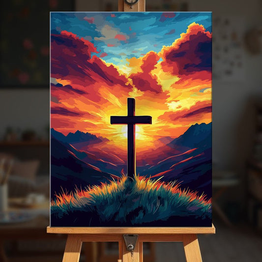 Paint by numbers - Redemptive Sign - MyArt