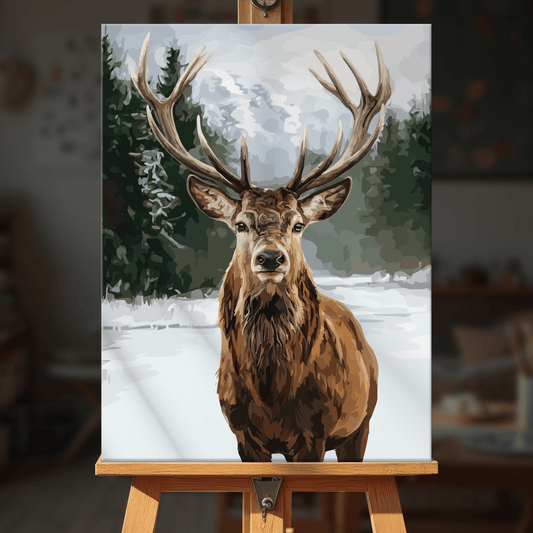 Paint by numbers - Regal Antlers - MyArt