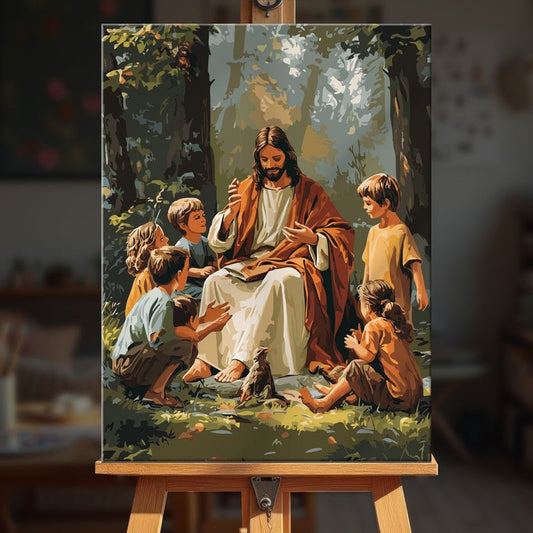 Paint by numbers - Resting Grace - MyArt