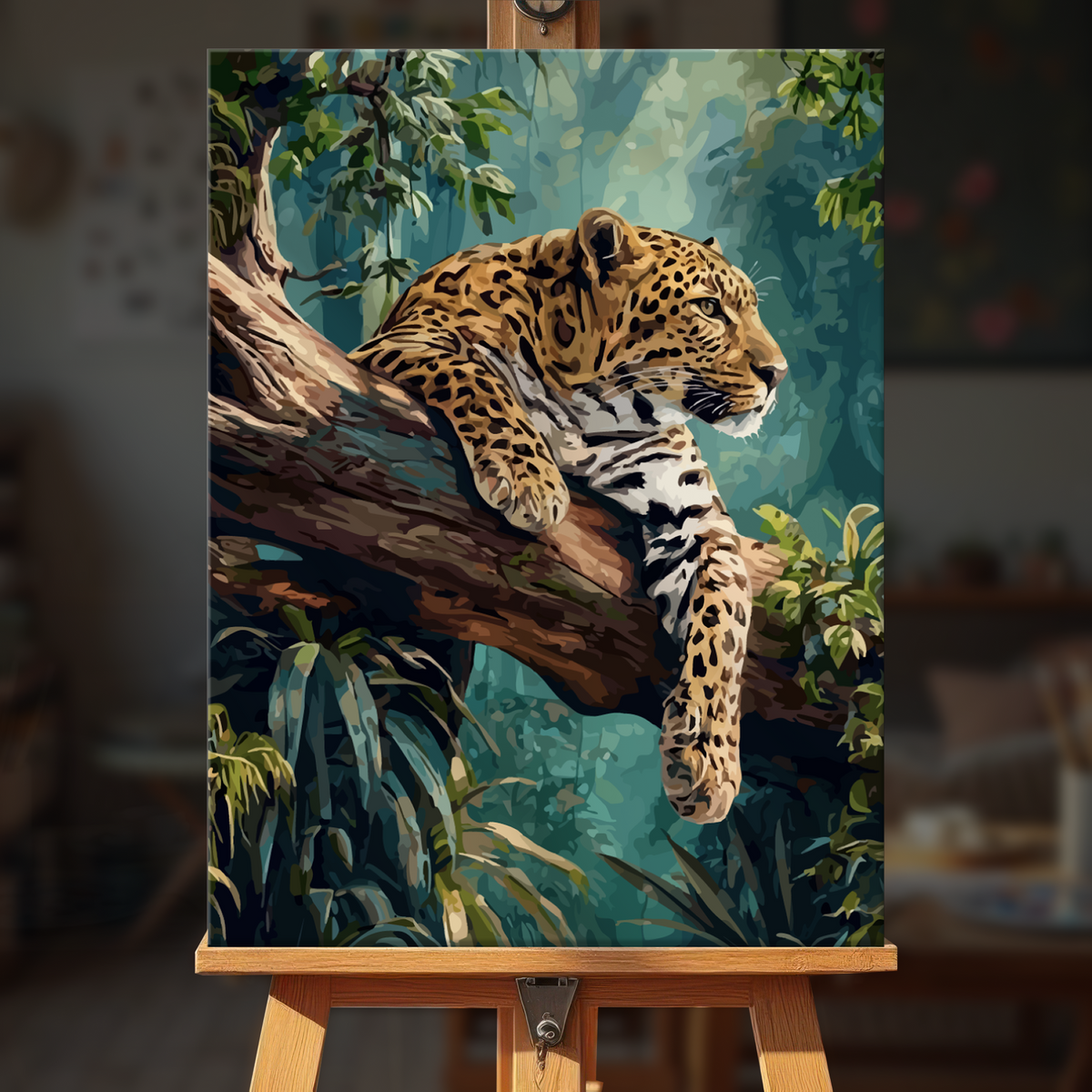 Resting Leopard