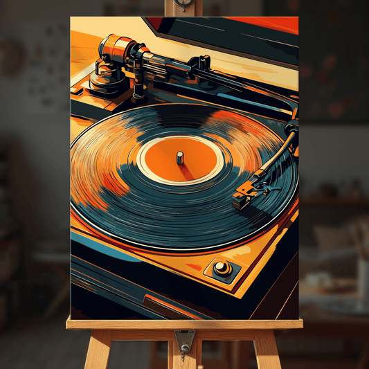 Paint by numbers - Retro Rhythm - MyArt