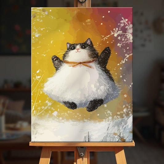 Paint by numbers - Ribbon Leap - MyArt