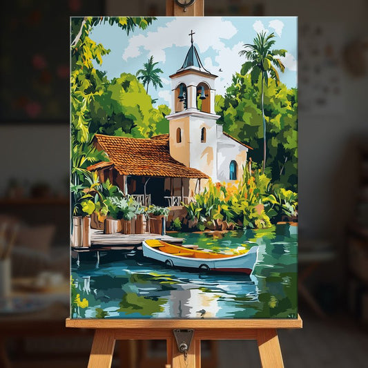 Paint by numbers - River Prayer - MyArt