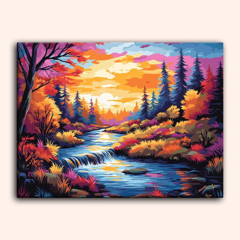 Paint by numbers - River of Light - MyArt