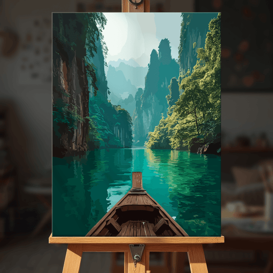 Paint by numbers - River Journey - MyArt