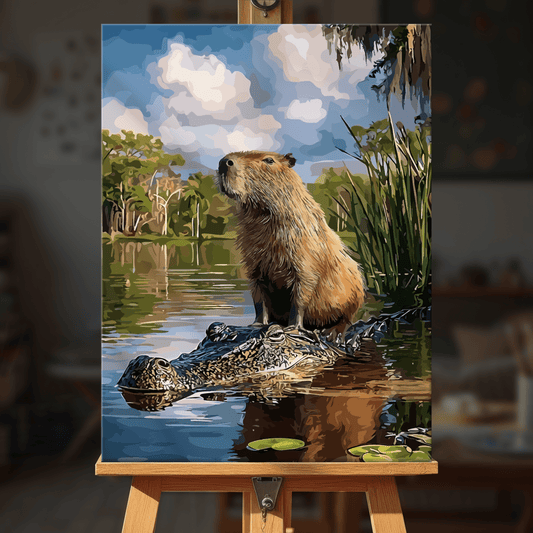 Paint by numbers - River Otter - MyArt
