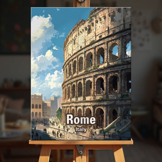 Paint by numbers - Roman Colosseum - MyArt