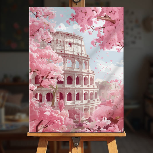 Paint by numbers - Rome in Bloom - MyArt
