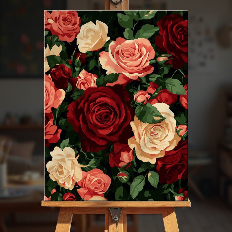 Paint by numbers - Rose Riot - MyArt