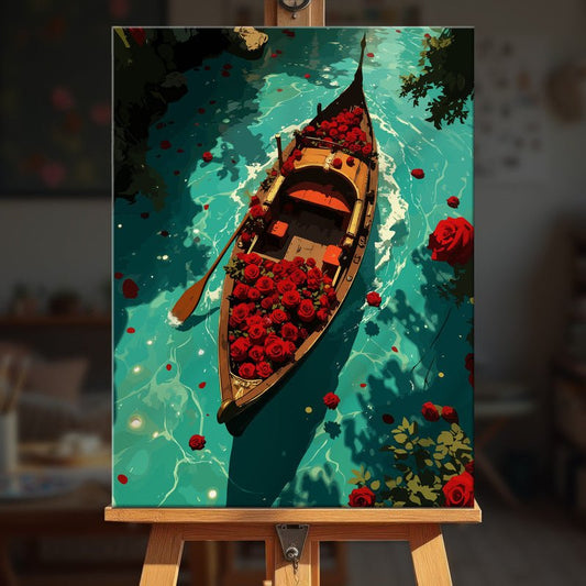 Paint by numbers - Rose Row - MyArt