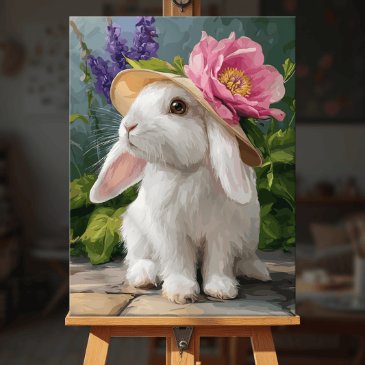 Paint by numbers - Rose Bunny - MyArt