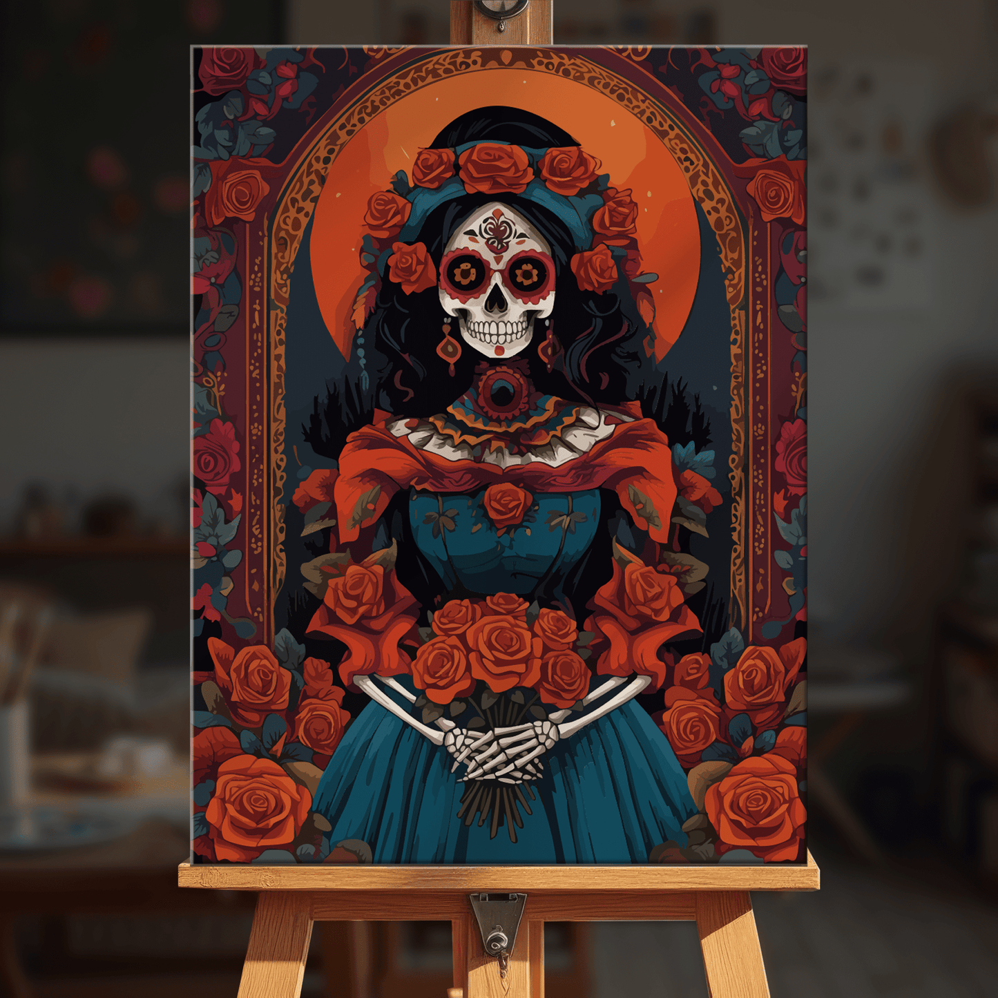 Paint by numbers - Rose Catrina - MyArt
