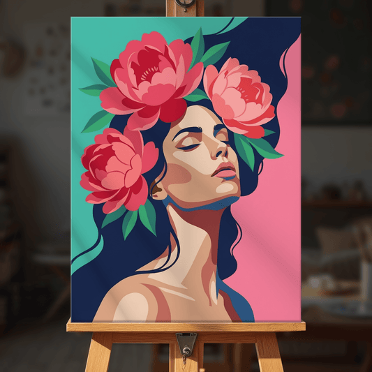 Paint by numbers - Rose Gaze - MyArt