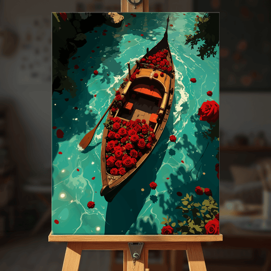 Paint by numbers - Rose Row - MyArt