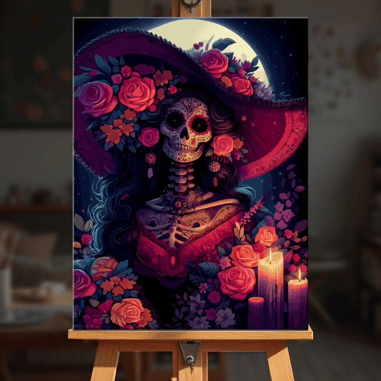 Paint by numbers - Rose Shadow - MyArt