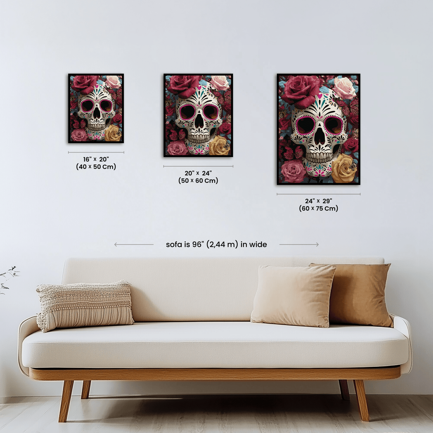Paint by numbers - Rose Skull - MyArt