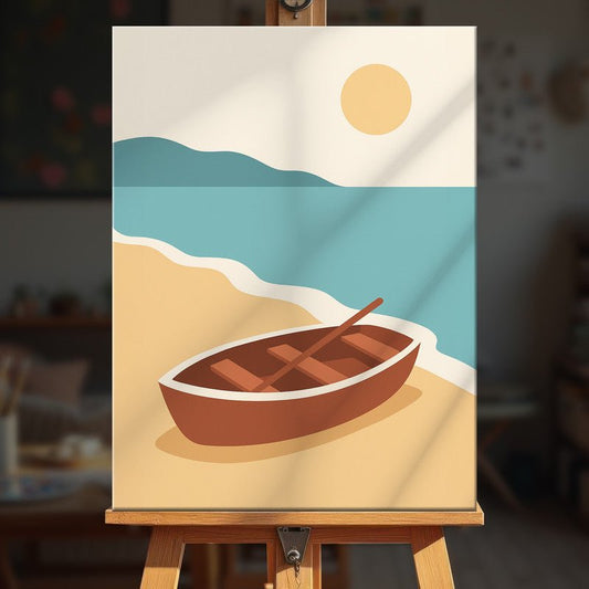 Paint by numbers - Rowing Away - MyArt