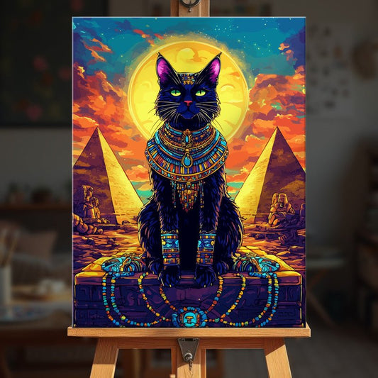 Paint by numbers - Royal Bastet - MyArt
