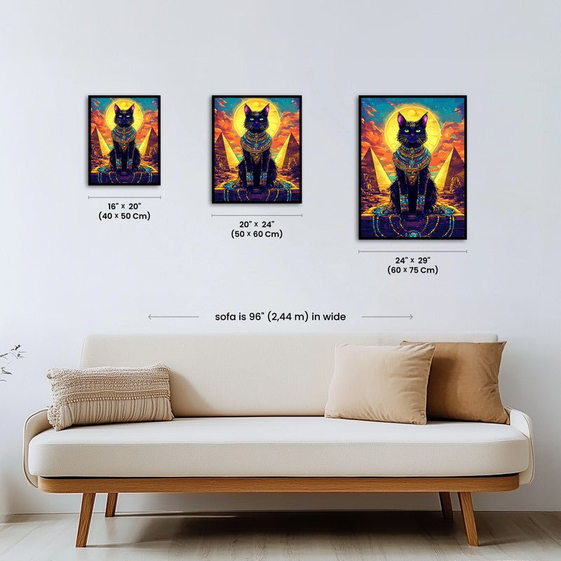 Paint by numbers - Royal Bastet - MyArt