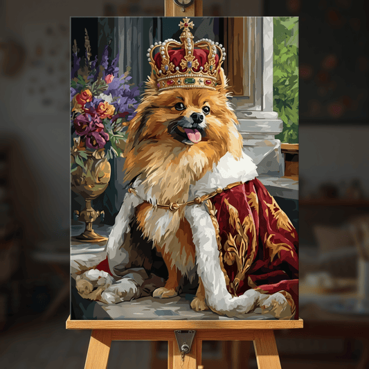 Paint by numbers - Royal Pom - MyArt