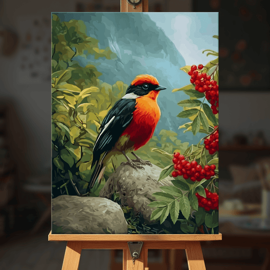 Paint by numbers - Ruby Finch - MyArt