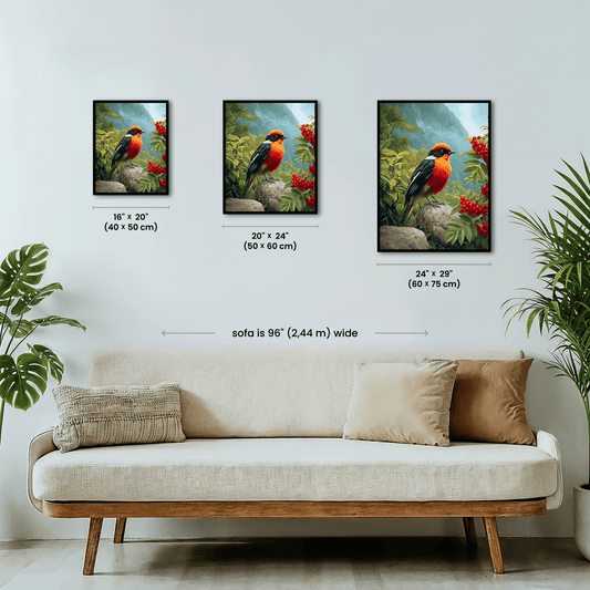 Paint by numbers - Ruby Finch - MyArt