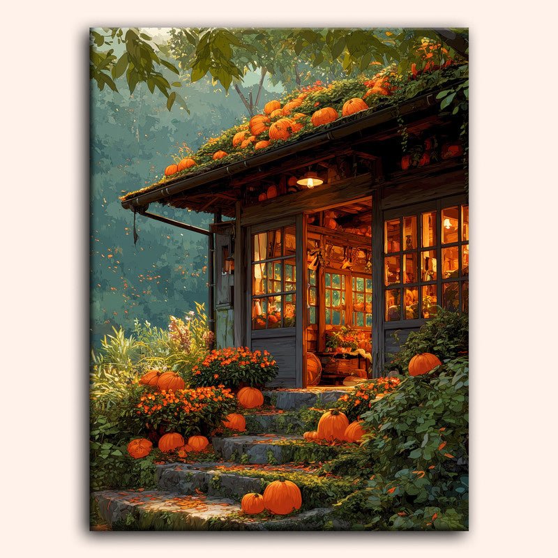 Paint by numbers - Rustic House - MyArt