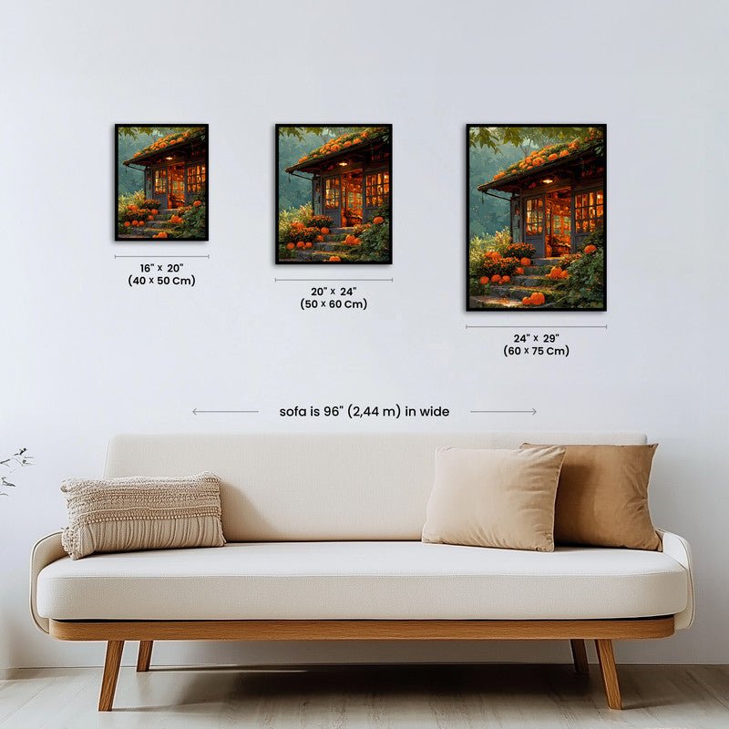 Paint by numbers - Rustic House - MyArt